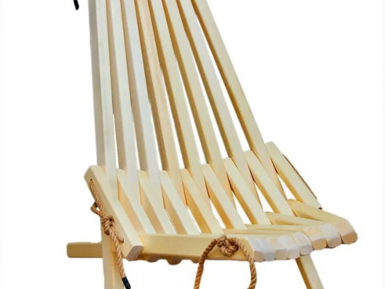 Шезлонг раскладной из осины Кентуки.